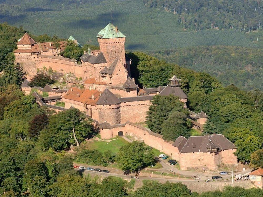 Hotel Au Nid De Cigognes Ostheim Esterno foto